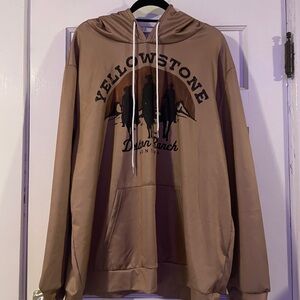 Dutton Ranch Brown Hoodie